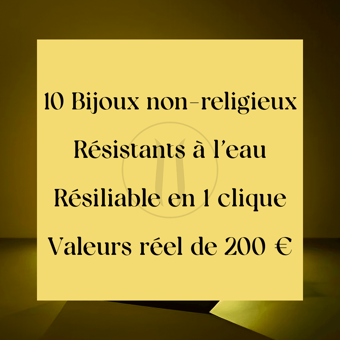 10 Bijoux Surprise Mensuel - Al Mira