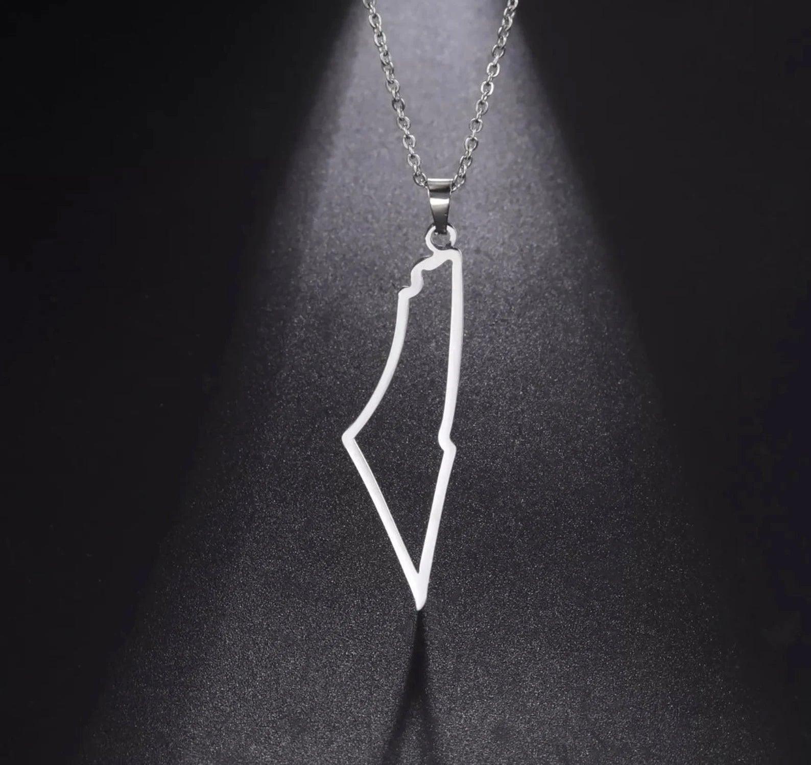 Collier Palestine Contour - Al Mira