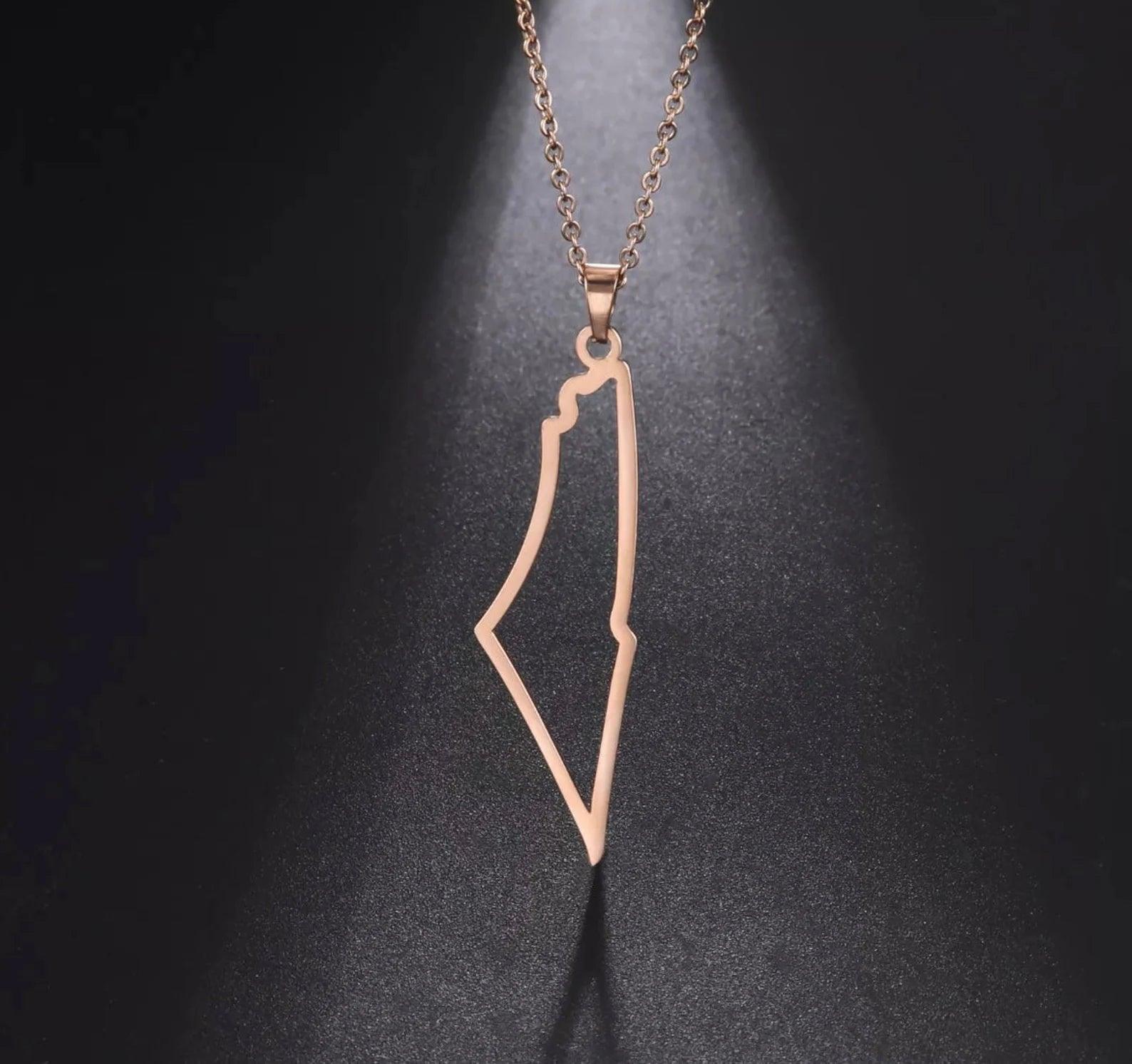 Collier Palestine Contour - Al Mira