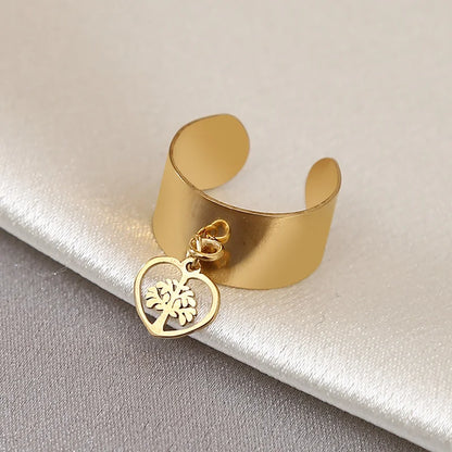 Bague Breloque Inoxydable