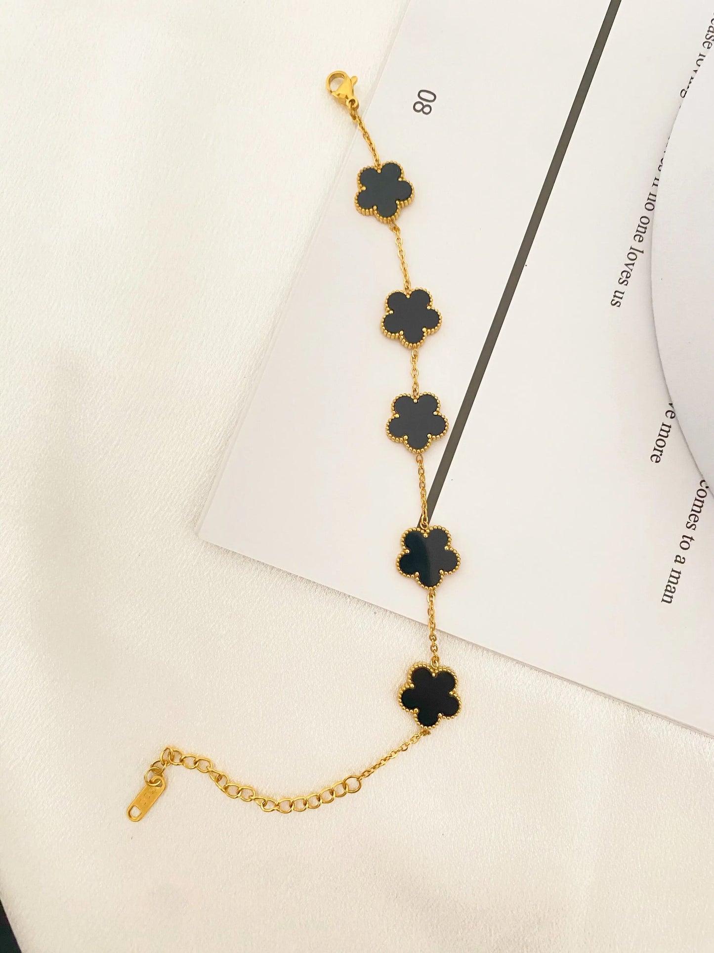 Bracelet Fleur Inspiration Van Cleef & Arpels