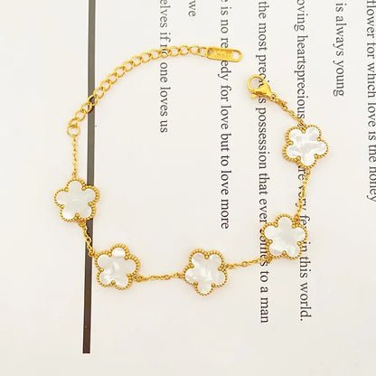 Bracelet Fleur Inspiration Van Cleef & Arpels