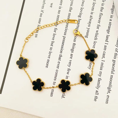 Bracelet Fleur Inspiration Van Cleef & Arpels