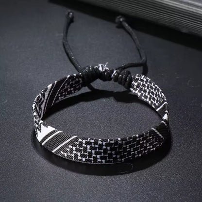 Bracelet Keffieh Palestinien (UNISEXE)