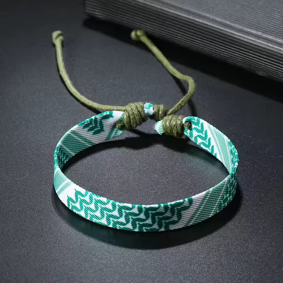 Bracelet Keffieh Palestinien (UNISEXE)